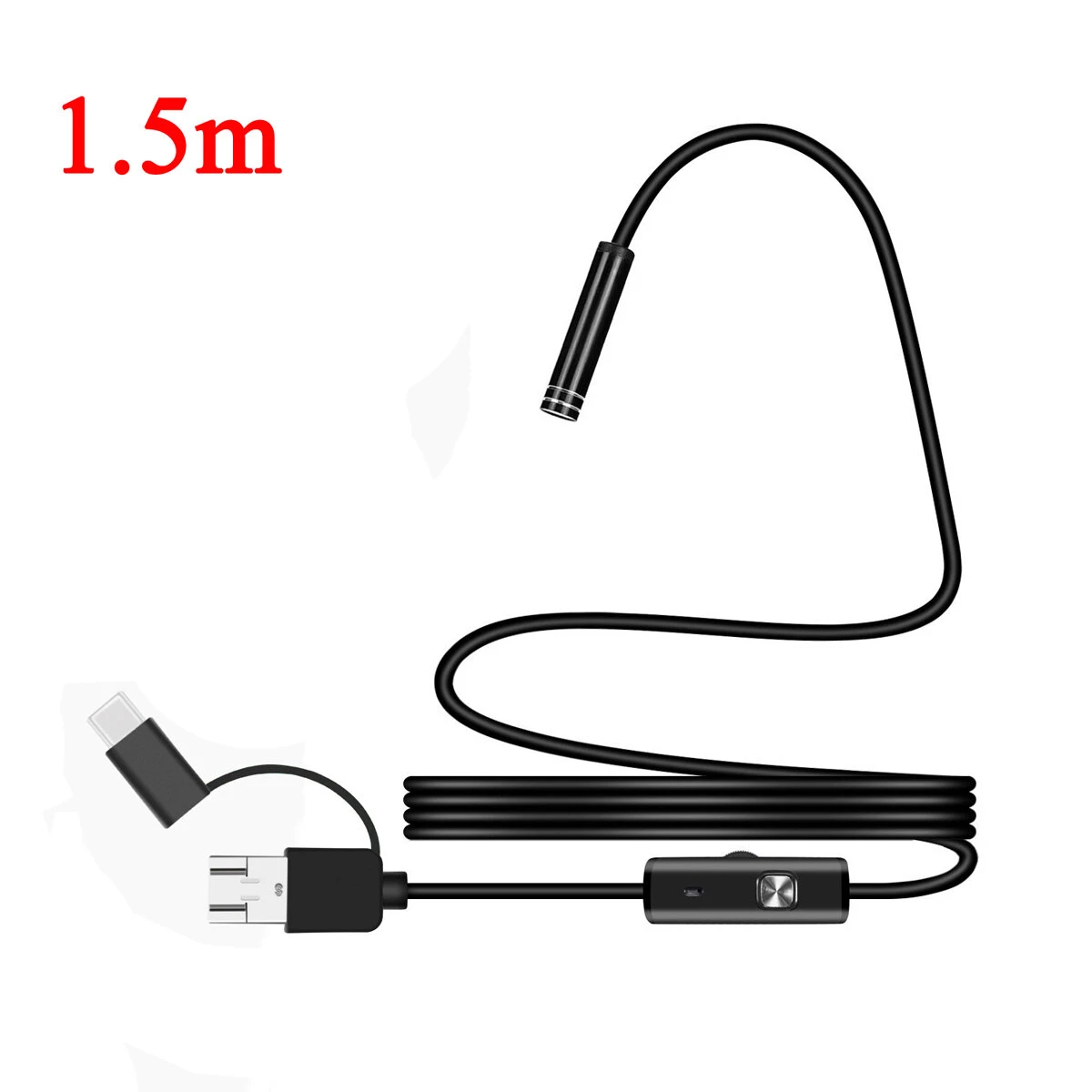smartphone endoscope 3-in-1 1.5m